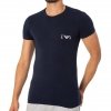 Emporio Armani t-shirt koszulka męska granatowa małe logo